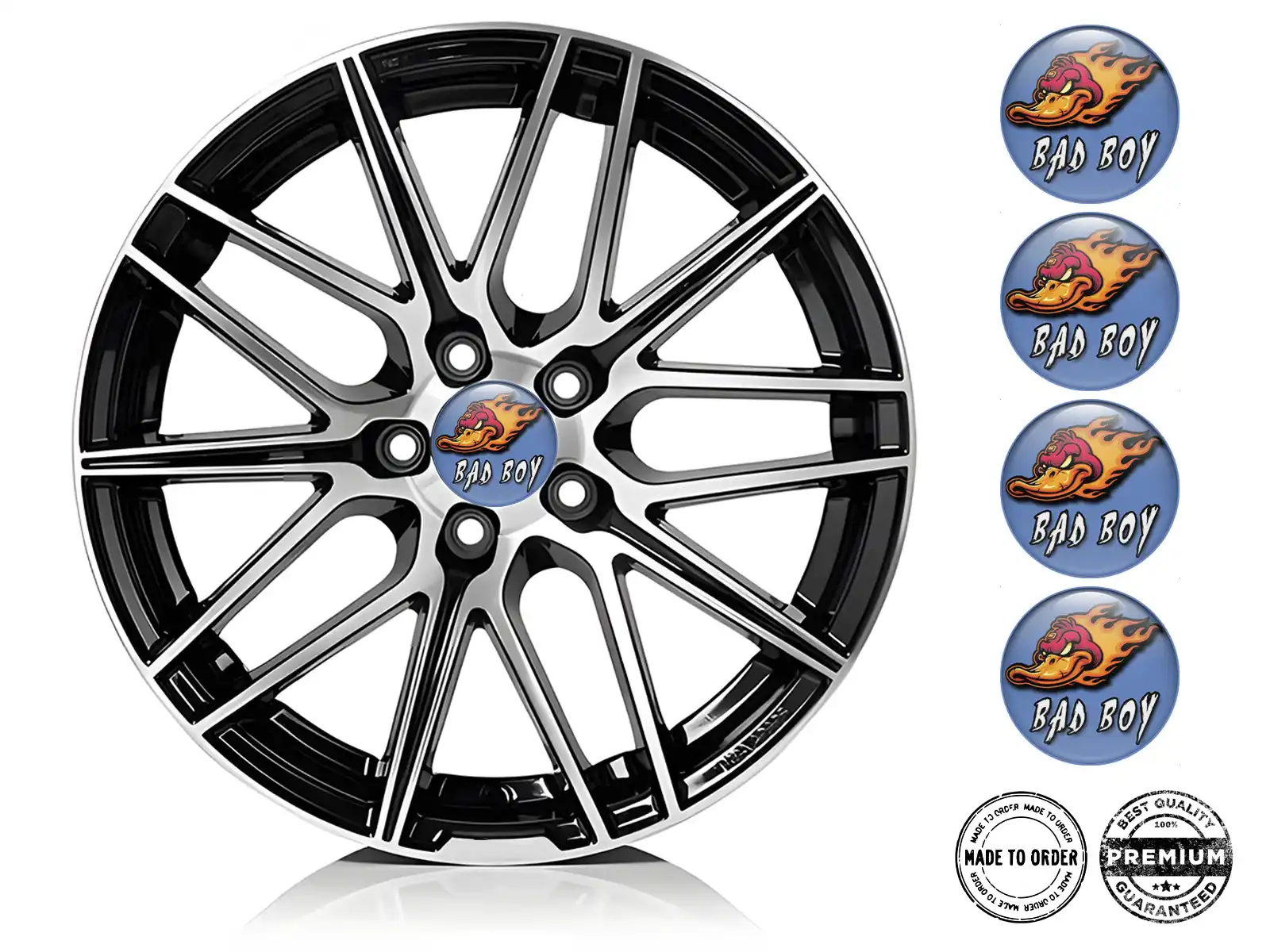 Domed sticker High-End Look Custom Labels for Vehicles